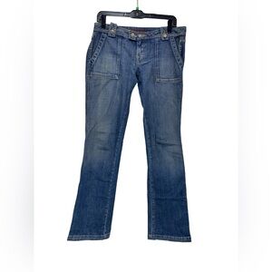 Guess‎ Premium Bootcut Jeans - low-Rise with Front Patch Pockets size 28